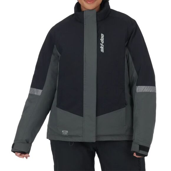 Ski-Doo 4409441490 Women's Sz XS Black Vasa Snow Jacket - Picture 1 of 2